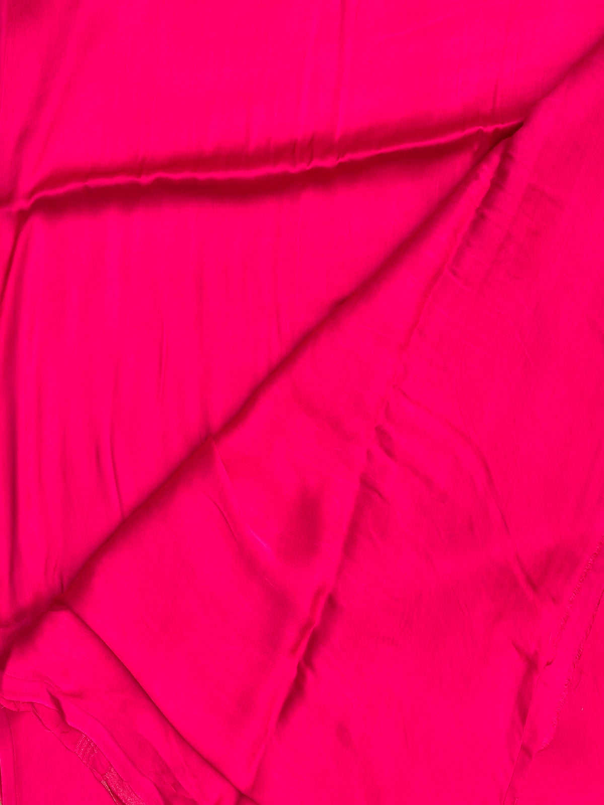 Pink pure modal silk saree